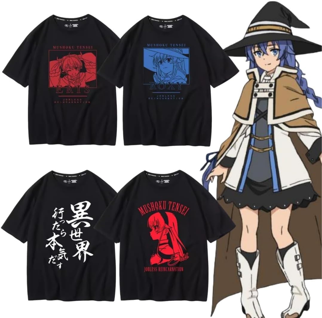 Amazon.co.jp: 無職転生 tシャツ 半袖 ルーデウス シルフィエット